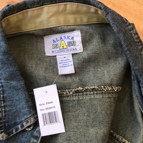 Vintage Men’s Alaska Jean Jacket - Picture 2 of 5